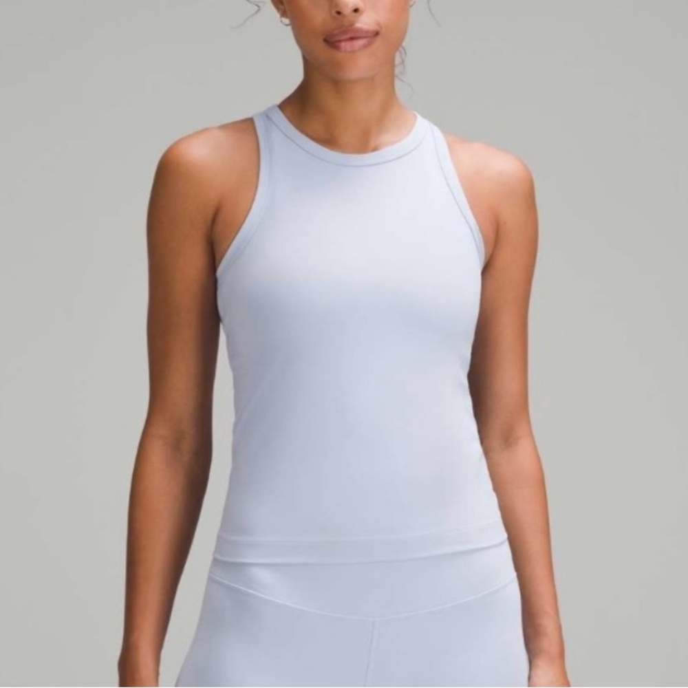 NWT Lululemon Align Waist-Length Racerback - Light Blue - Size 2